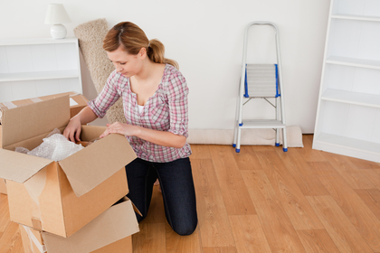 tips on unpacking after a move